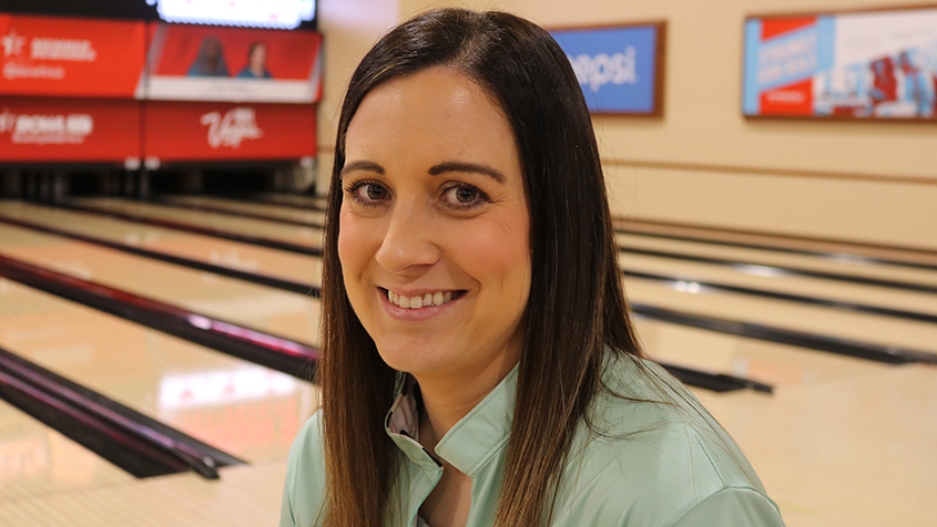 Sarah Bettger at the 2023 USBC Women's Championships